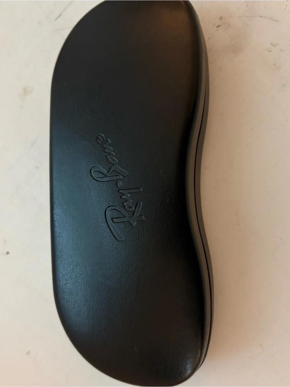 Ray-Ban Black Case with Green-Tinted Frame Glasses